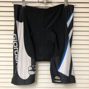Giordana Cycling‎ Shorts Women's S Unisex Padded Gripper Leg Spellout